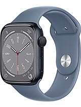 Best available price of Apple Watch Series 8 Aluminum in Saotome