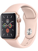 Best available price of Apple Watch Series 5 Aluminum in Saotome