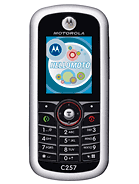 Best available price of Motorola C257 in Saotome
