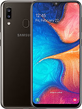 Best available price of Samsung Galaxy A20 in Saotome