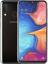Best available price of Samsung Galaxy A20e in Saotome