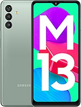 Best available price of Samsung Galaxy M13 (India) in Saotome