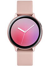 Best available price of Samsung Galaxy Watch Active2 Aluminum in Saotome